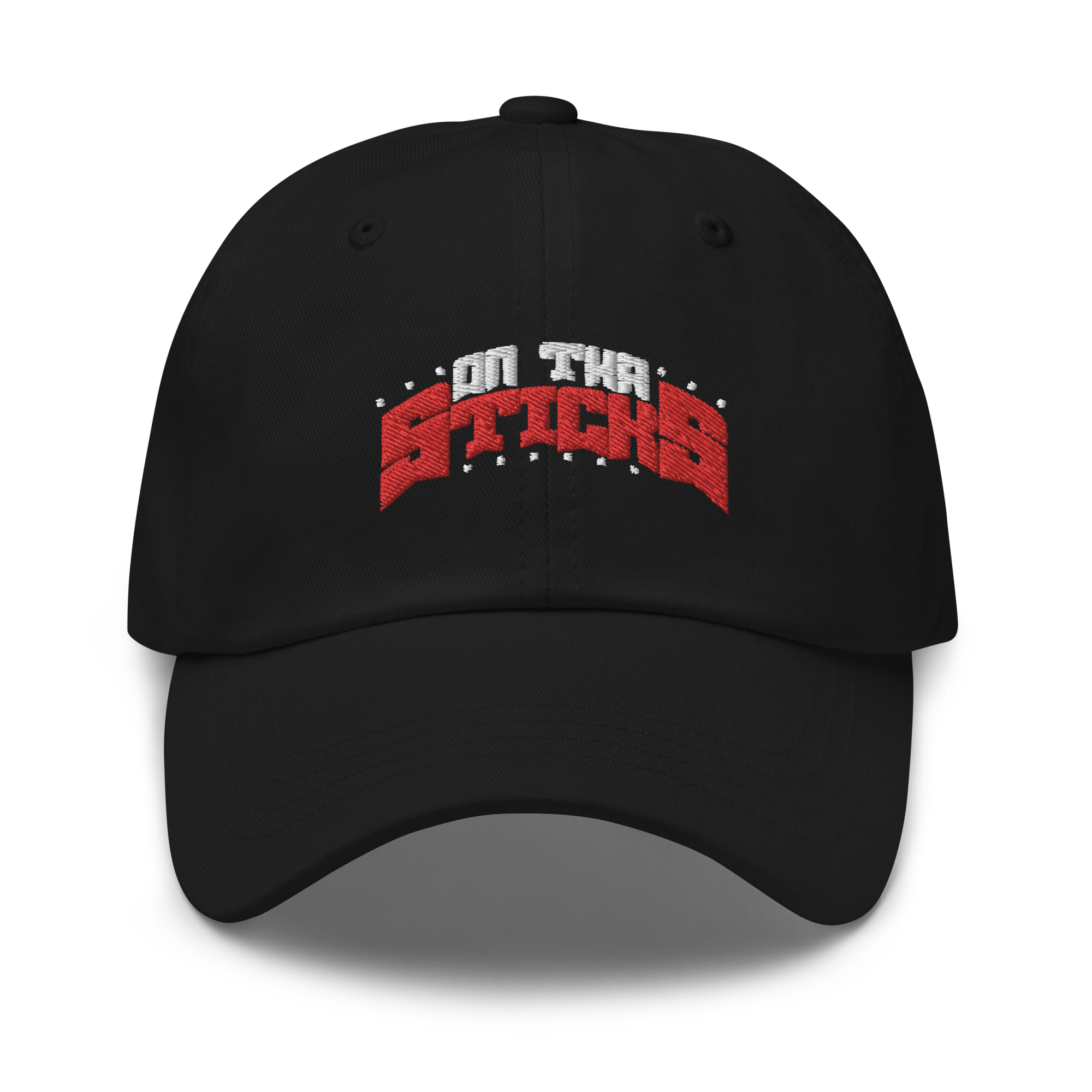 Baseball Cap White & Red Logo | onthasticks's store | SE.Merch