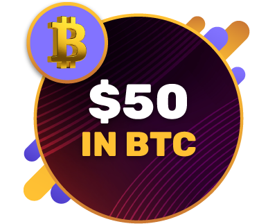 $50 in Bitcoin $50 in Bitcoin