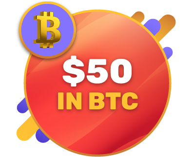 $50 in Bitcoin