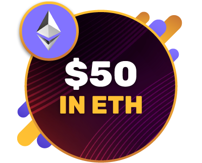 $50 in Ethereum $50 in Ethereum