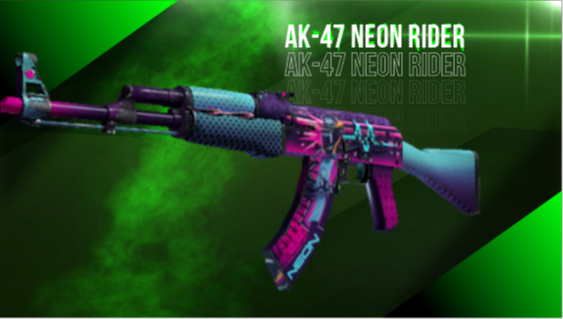 Neon Rider Ak Field Tested StreamElements
