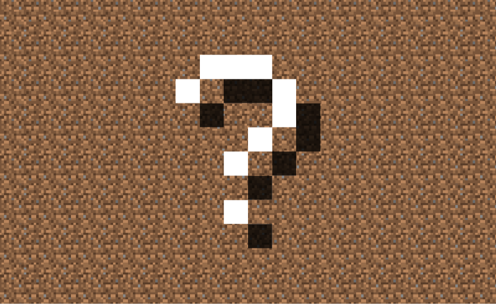 Minecraft Random Block Question Mark StreamElements