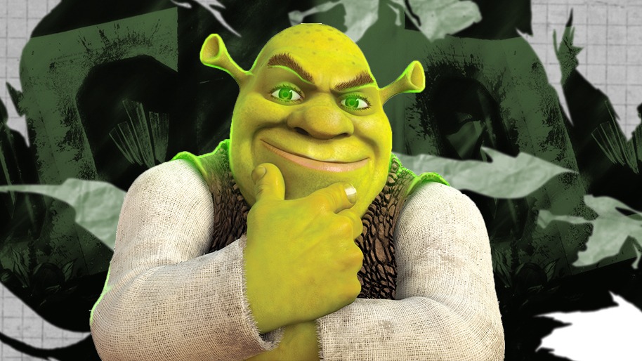 meme do shrek dancando