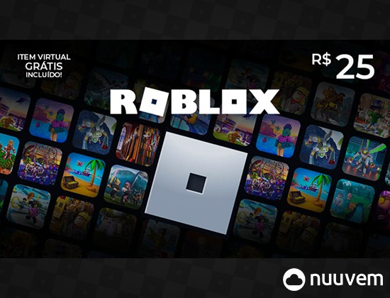 Crédito Roblox R$25