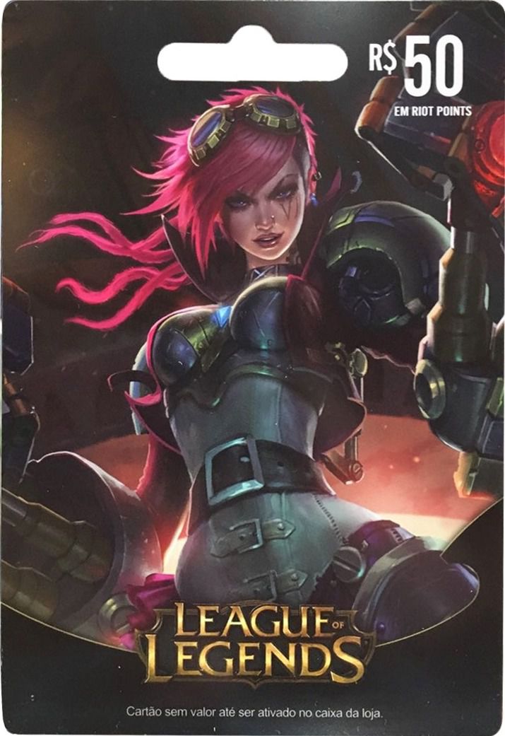 Gift Card League of Legends R$100 Reais - R$100,00