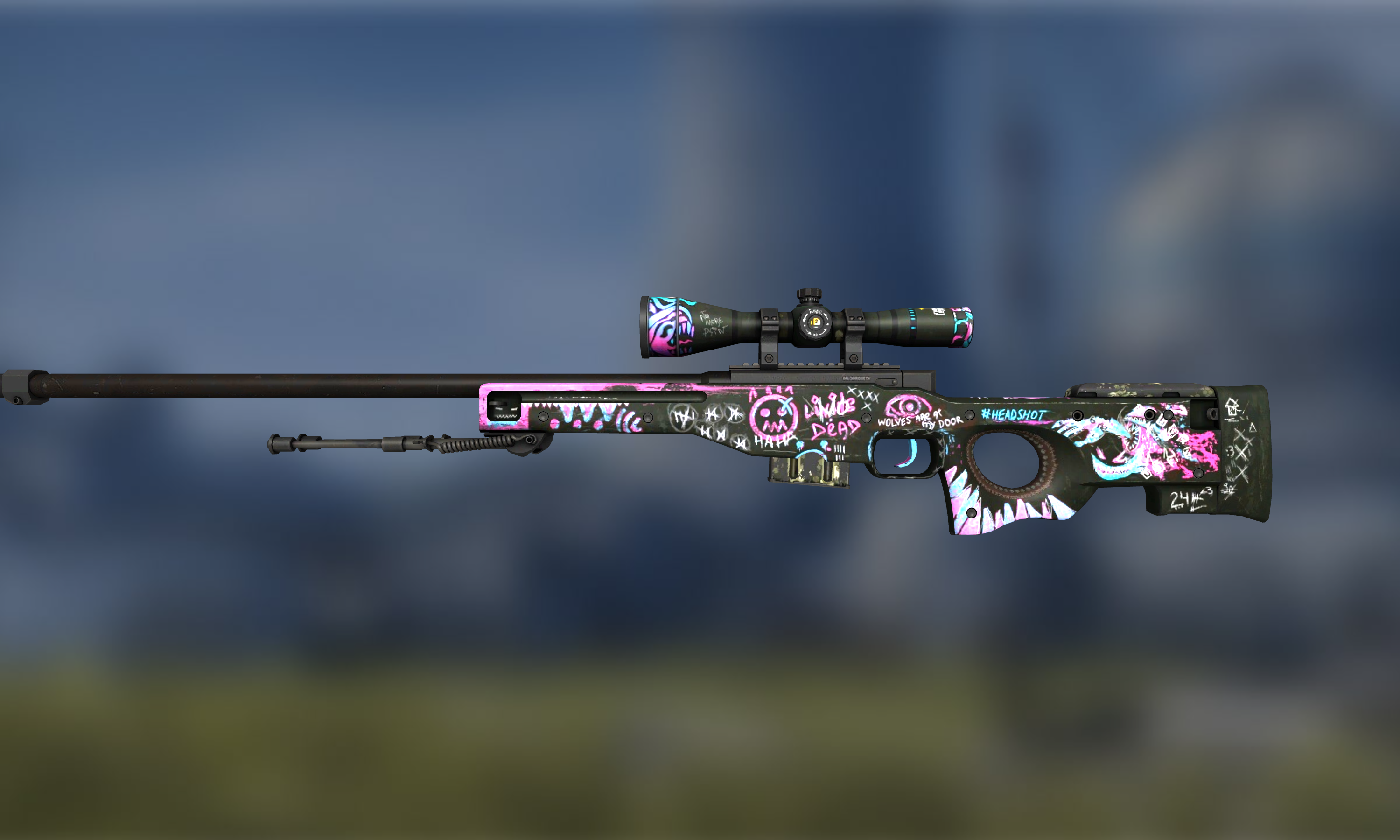 Awp silk tiger factory new фото 100