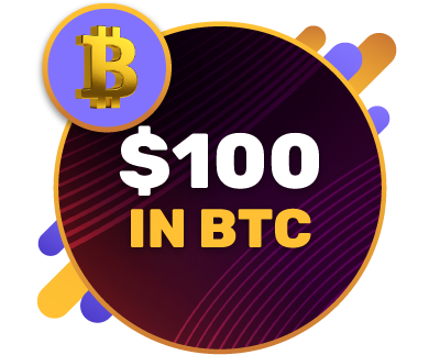 $100 in Bitcoin $100 in Bitcoin