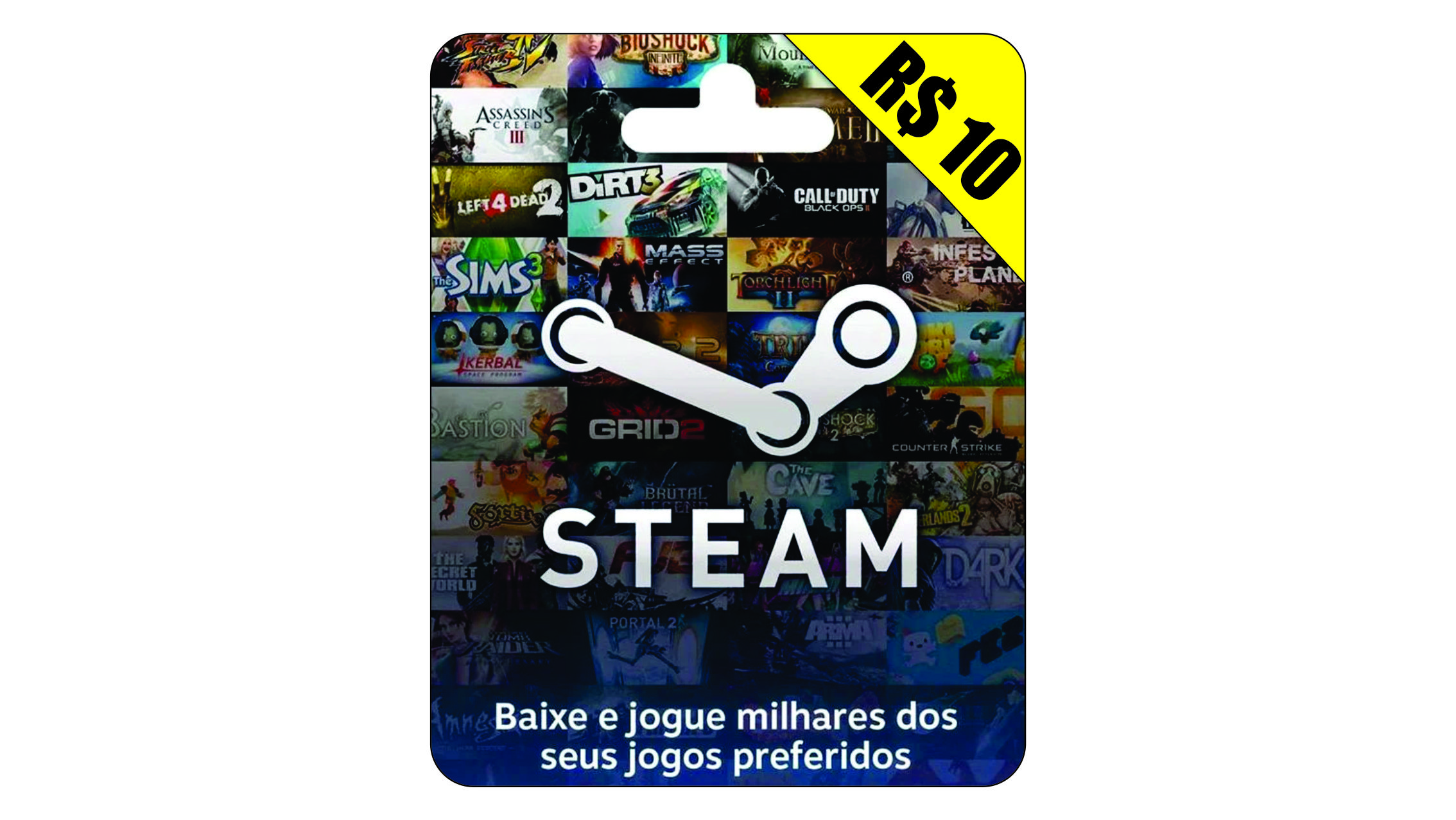 Steam - Wallet Key R$ 50,00