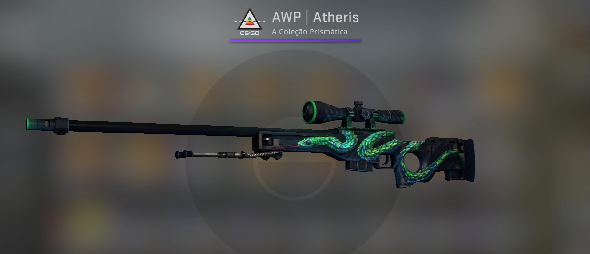 AWP (StatTrak™)  Atheris (Pouco Usada)