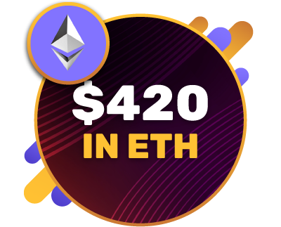 $420 in Ethereum $420 in Ethereum