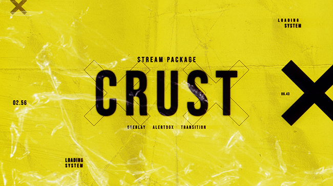 Crust Animated Stream Package by kudos.tv