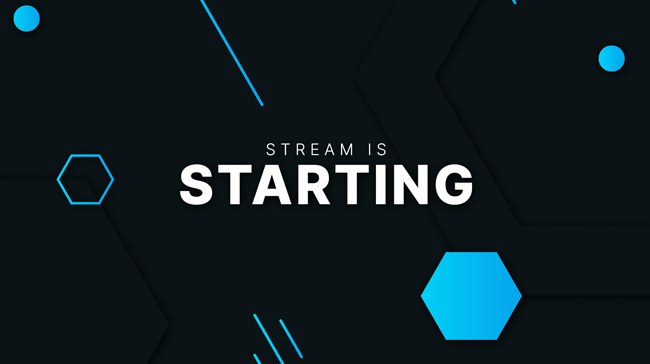 StreamElements | Shapes Stream Package - Stream Starting Scene | Twitch ...